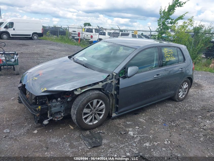 2015 Volkswagen Golf VIN: 3VW217AU7FM084692 Lot: 12029994