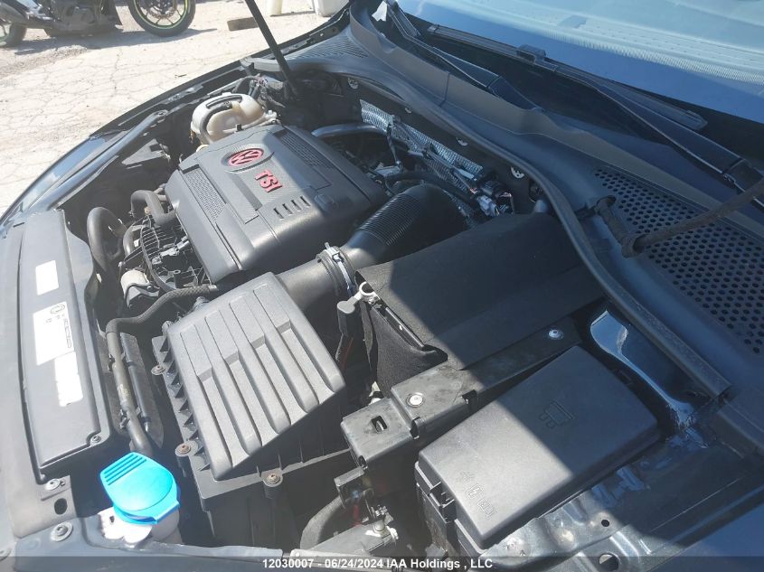 2016 Volkswagen Golf Gti VIN: 3VW5T7AU4GM054574 Lot: 12030007