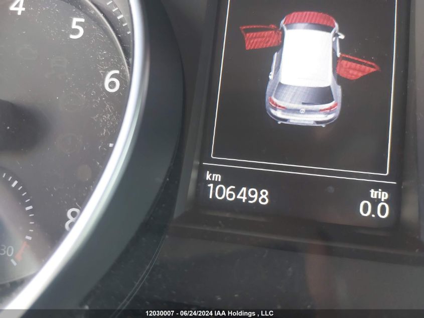 2016 Volkswagen Golf Gti VIN: 3VW5T7AU4GM054574 Lot: 12030007