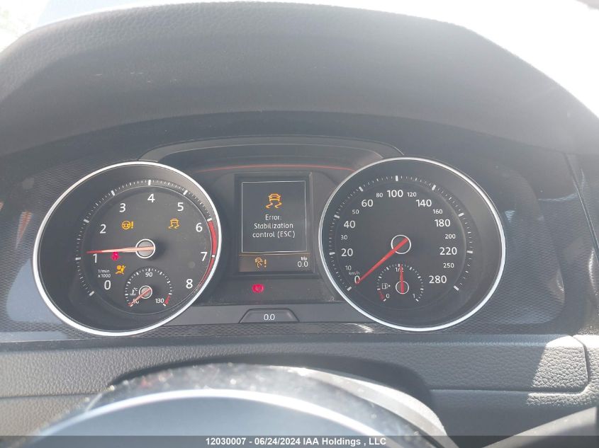 2016 Volkswagen Golf Gti VIN: 3VW5T7AU4GM054574 Lot: 12030007