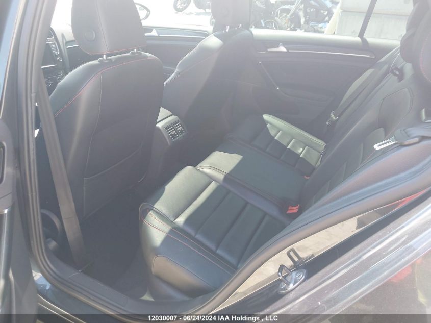 2016 Volkswagen Golf Gti VIN: 3VW5T7AU4GM054574 Lot: 12030007