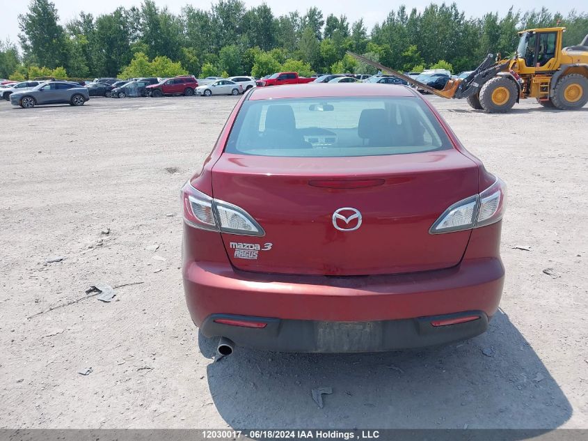 2011 Mazda Mazda3 VIN: JM1BL1UF2B1460777 Lot: 12030017