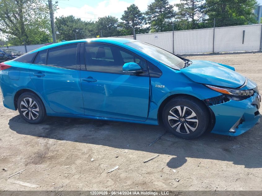 2018 Toyota Prius Prime VIN: JTDKARFP7J3077253 Lot: 12030026