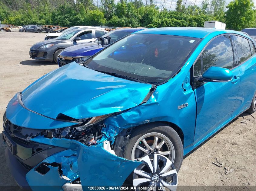 2018 Toyota Prius Prime VIN: JTDKARFP7J3077253 Lot: 12030026