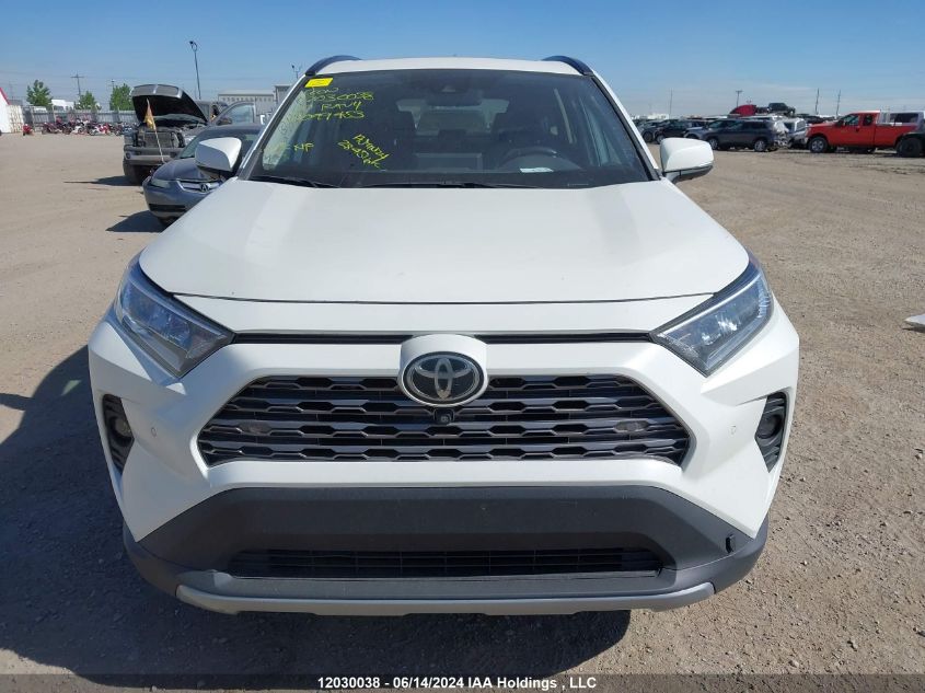 2020 Toyota Rav4 Limited VIN: 2T3D1RFV5LW099453 Lot: 12030038