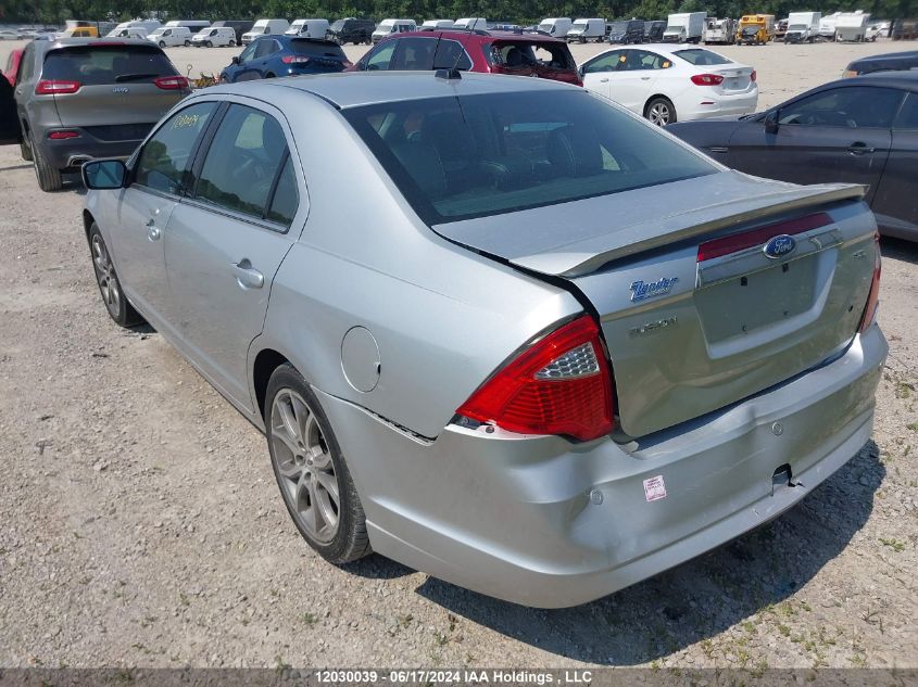 2011 Ford Fusion Sel VIN: 3FAHP0JA2BR339602 Lot: 12030039