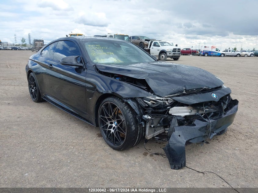 2019 BMW M4 VIN: WBS4Y9C52KAG67537 Lot: 12030042