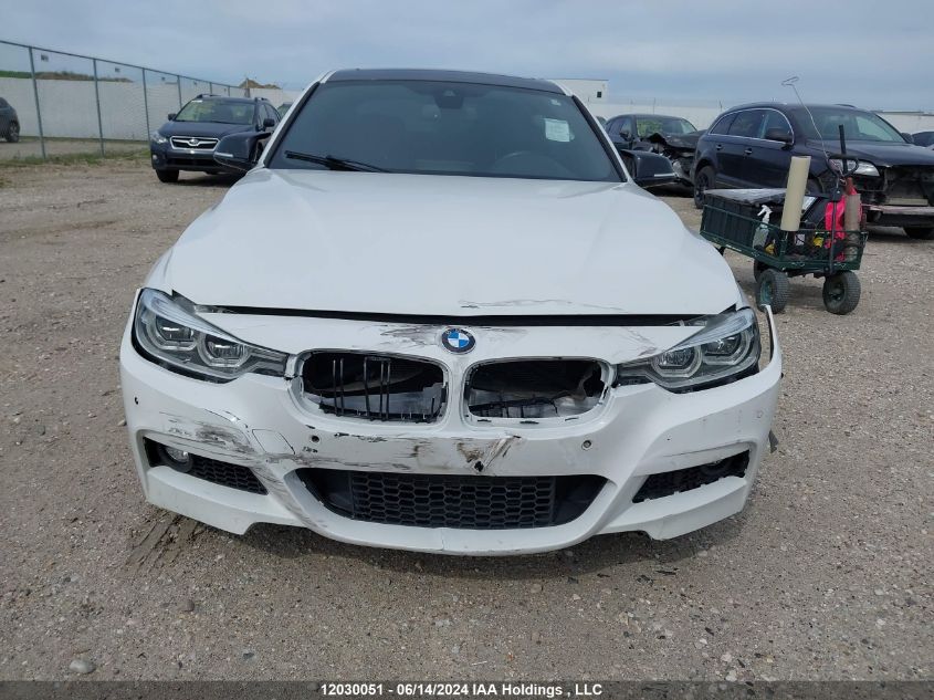 2017 BMW 3 Series VIN: WBA8B7C57HK858236 Lot: 12030051