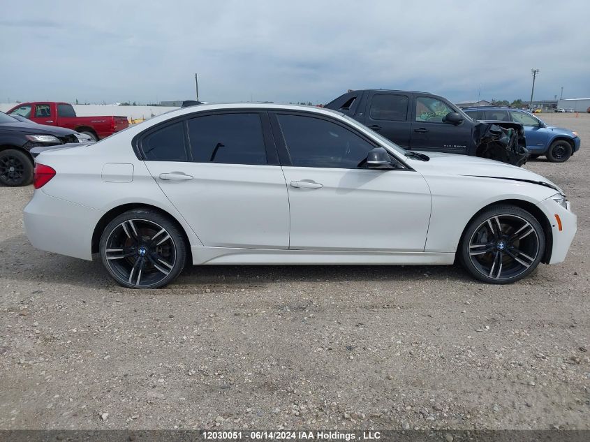 2017 BMW 3 Series VIN: WBA8B7C57HK858236 Lot: 12030051