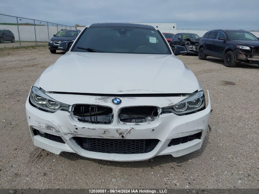 2017 BMW 3 Series VIN: WBA8B7C57HK858236 Lot: 12030051