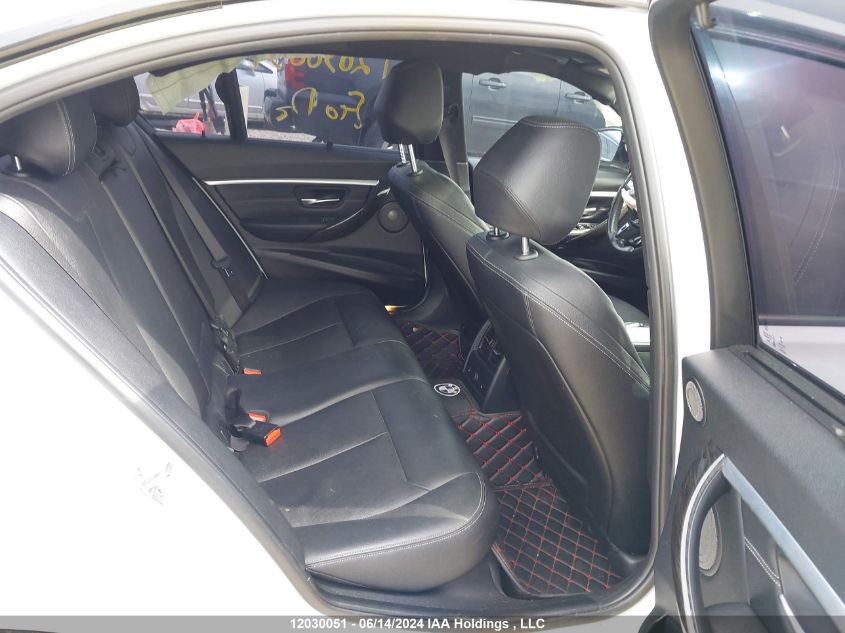 2017 BMW 3 Series VIN: WBA8B7C57HK858236 Lot: 12030051