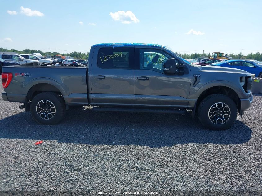 2022 Ford F150 Supercrew VIN: 1FTFW1E5XNFB75718 Lot: 12030067