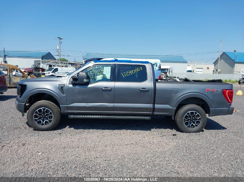 2022 Ford F150 Supercrew VIN: 1FTFW1E5XNFB75718 Lot: 12030067