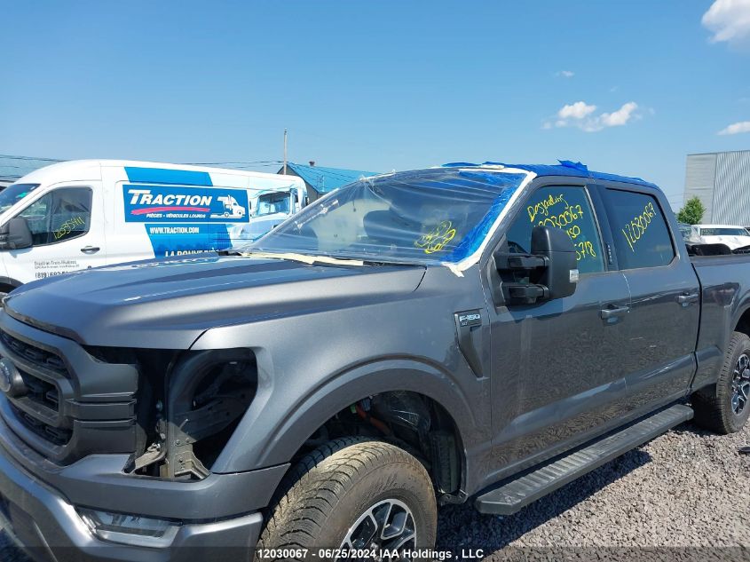 2022 Ford F150 Supercrew VIN: 1FTFW1E5XNFB75718 Lot: 12030067