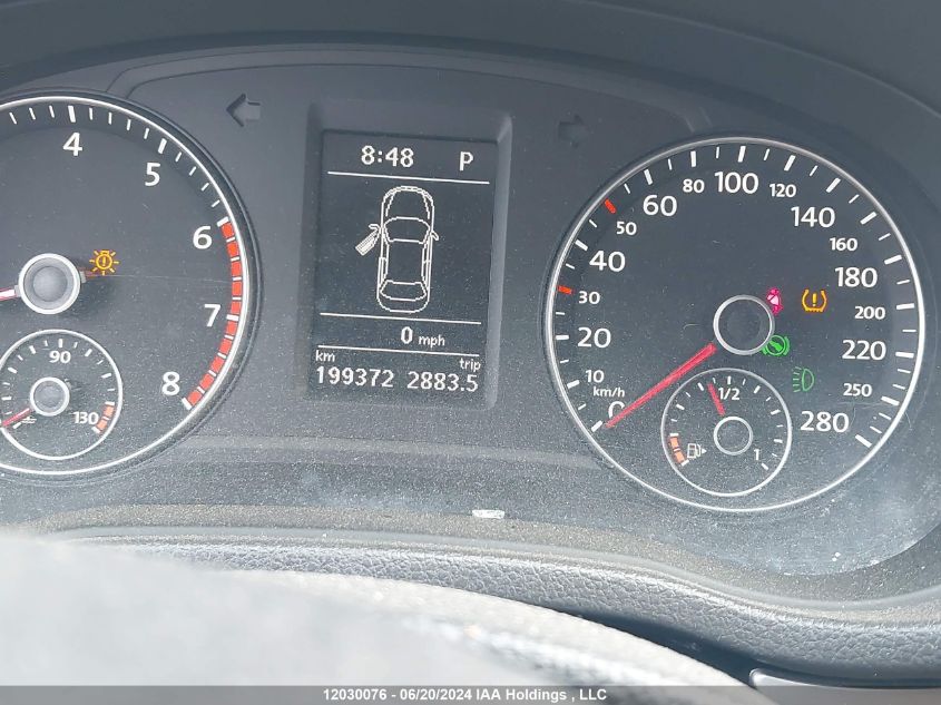 2013 Volkswagen Passat VIN: 1VWAH7A34DC008117 Lot: 12030076