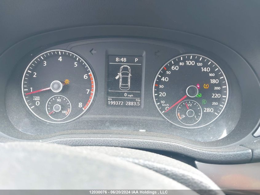 2013 Volkswagen Passat VIN: 1VWAH7A34DC008117 Lot: 12030076