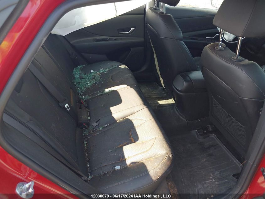 2022 Hyundai Elantra Ultimate Ivt With Tech Package VIN: KMHLN4AG8NU286855 Lot: 12030079