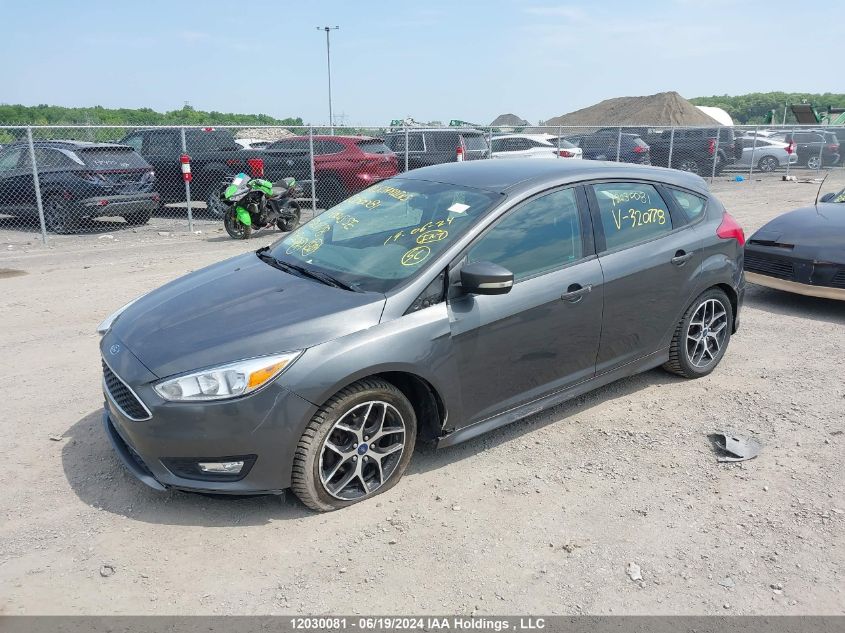 2017 Ford Focus Se VIN: 1FADP3K21HL320778 Lot: 12030081