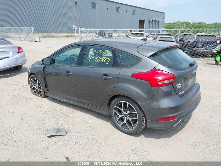 2017 Ford Focus Se VIN: 1FADP3K21HL320778 Lot: 12030081