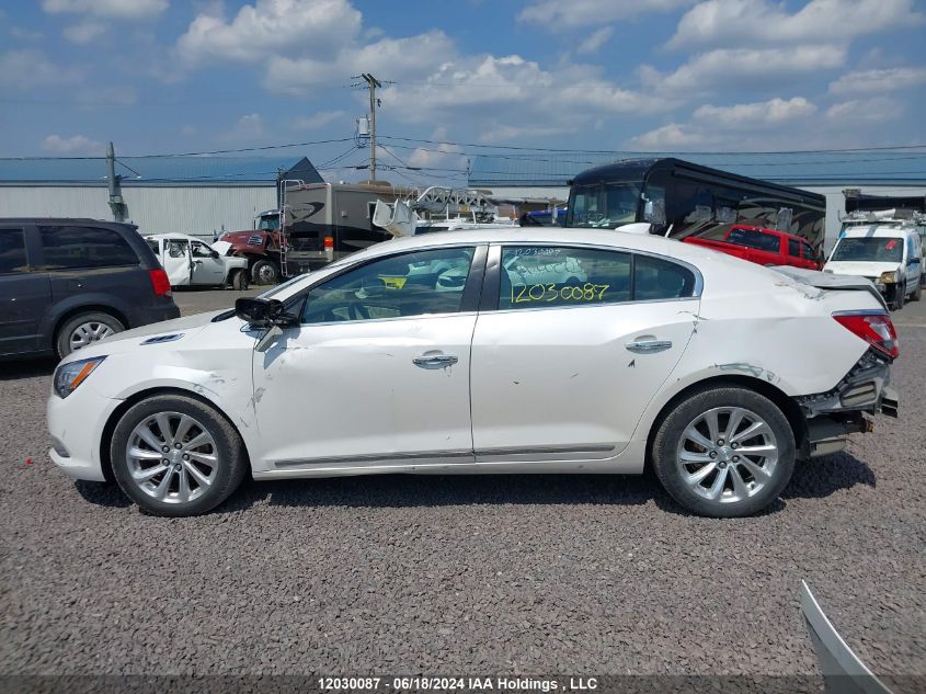 2016 Buick Lacrosse VIN: 1G4GB5G37GF118443 Lot: 12030087