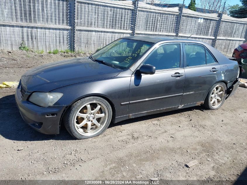 2004 Lexus Is 300 300 VIN: JTHBD192340089784 Lot: 12030089