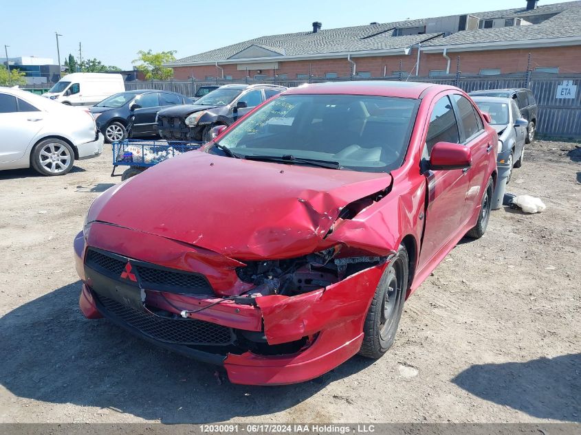 2008 Mitsubishi Lancer VIN: JA3AU26U38U606037 Lot: 12030091