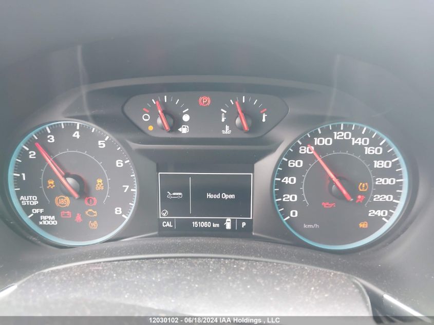 2018 Chevrolet Equinox VIN: 2GNAXREV3J6305887 Lot: 12030102