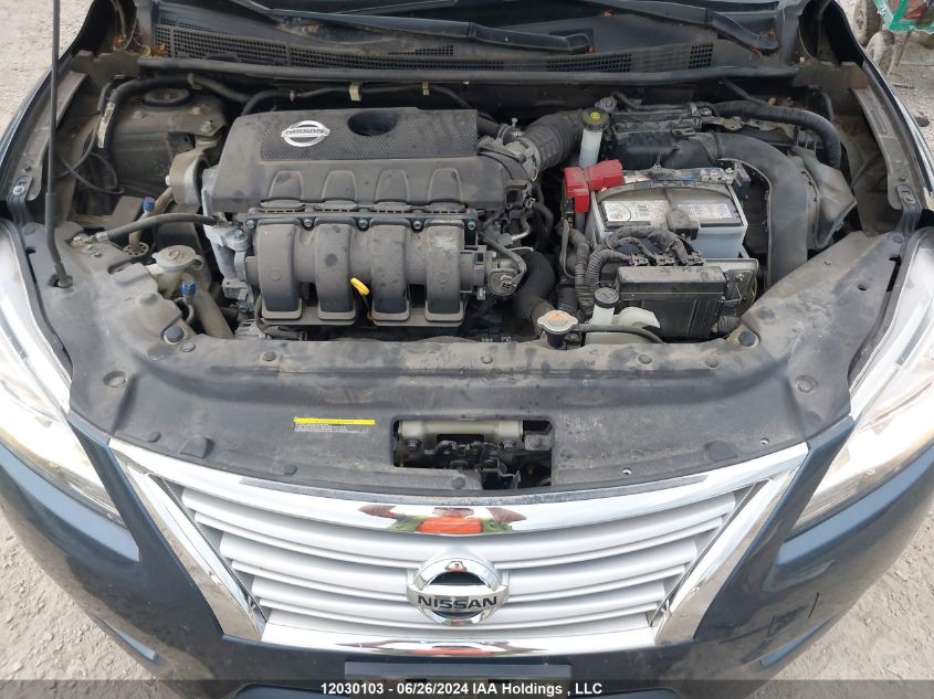 2013 Nissan Sentra VIN: 3N1AB7APXDL716452 Lot: 12030103