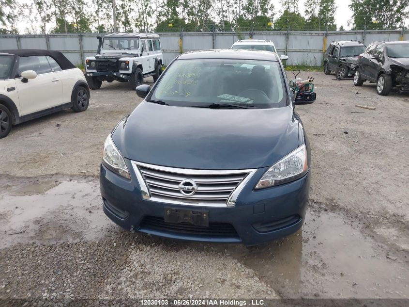 2013 Nissan Sentra VIN: 3N1AB7APXDL716452 Lot: 12030103