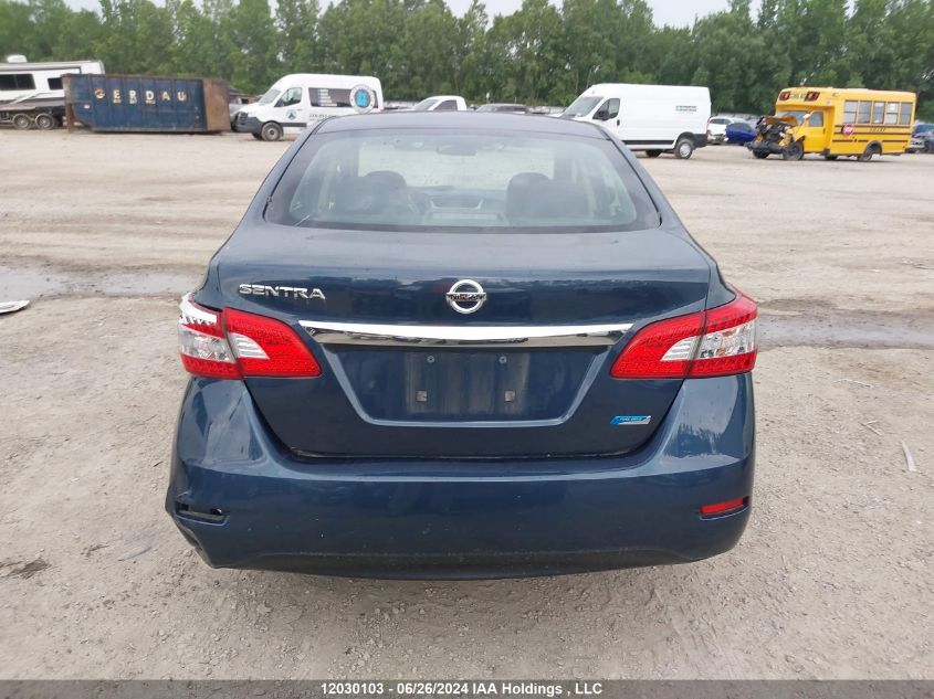 2013 Nissan Sentra VIN: 3N1AB7APXDL716452 Lot: 12030103