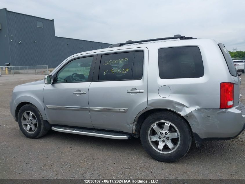 2011 Honda Pilot VIN: 5FNYF4H92BB504128 Lot: 12030107