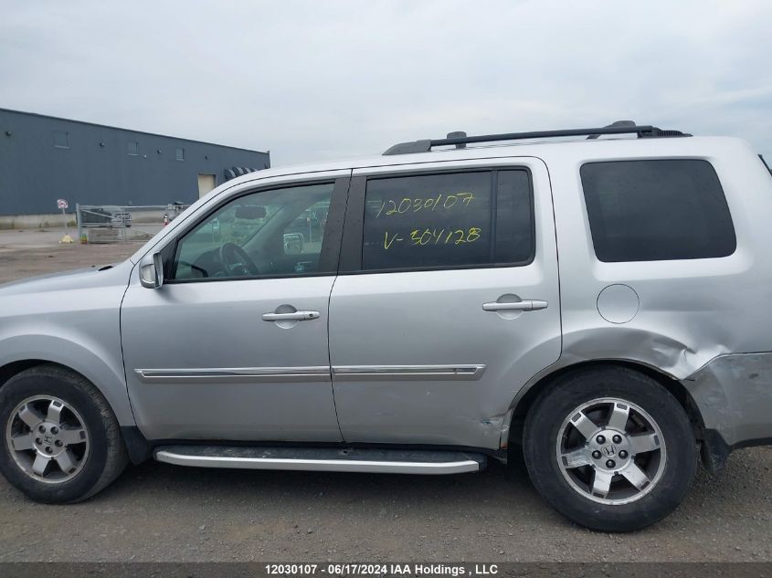2011 Honda Pilot VIN: 5FNYF4H92BB504128 Lot: 12030107