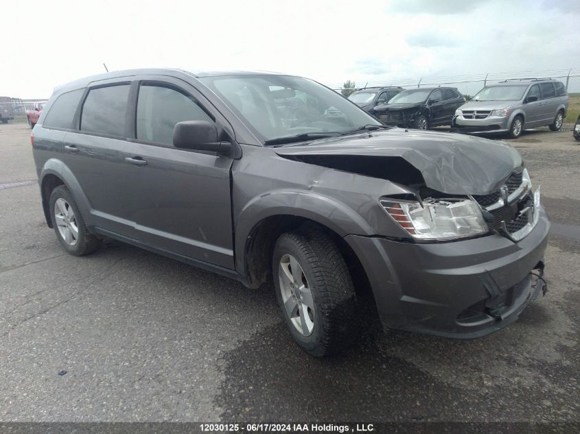 2013 Dodge Journey Se VIN: 3C4PDCAB4DT734007 Lot: 12030125