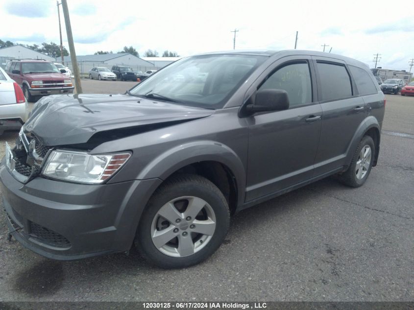 2013 Dodge Journey Se VIN: 3C4PDCAB4DT734007 Lot: 12030125