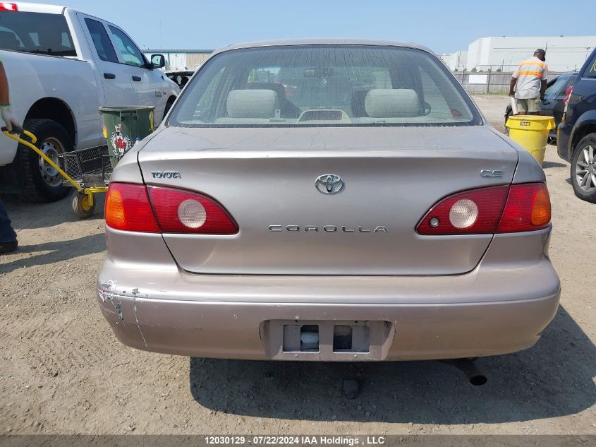 2001 Toyota Corolla VIN: 2T1BR12E41C836818 Lot: 12030129