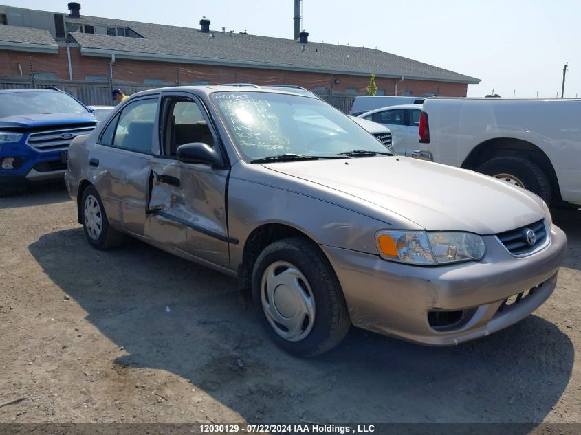 2001 Toyota Corolla VIN: 2T1BR12E41C836818 Lot: 12030129