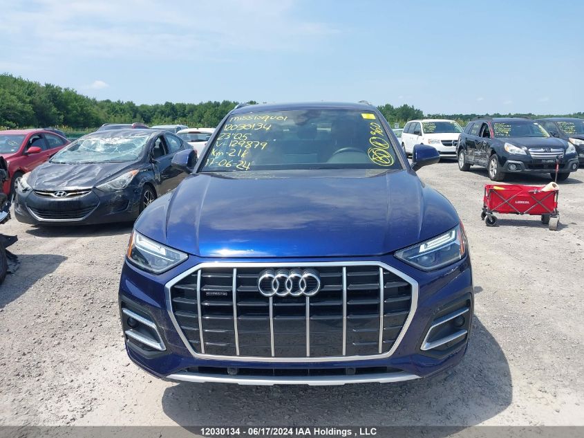 2023 Audi Q5 VIN: WA1AAAFY5P2129879 Lot: 12030134