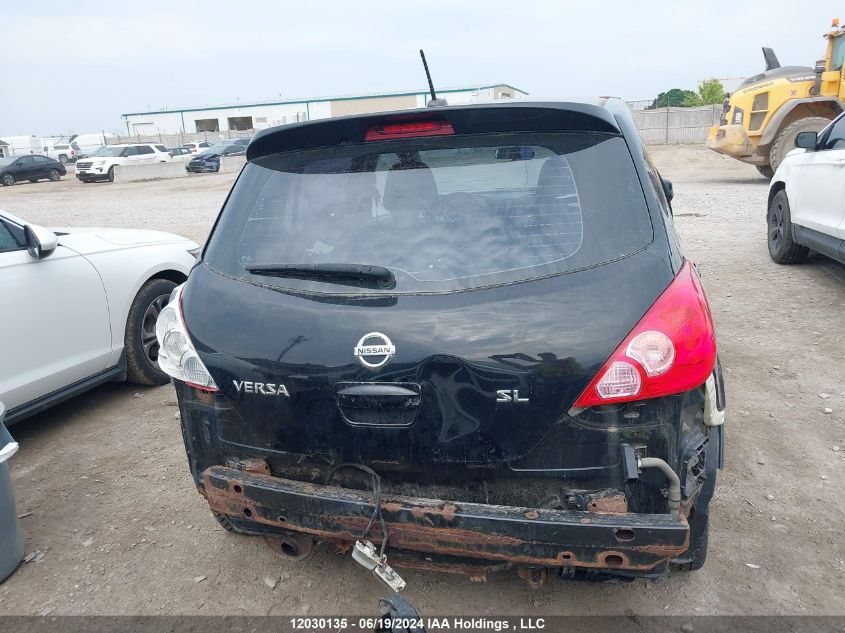 2008 Nissan Versa 1.8Sl VIN: 3N1BC13E68L437922 Lot: 12030135