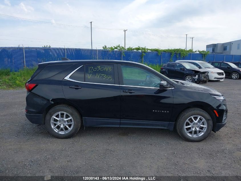 2023 Chevrolet Equinox VIN: 3GNAXUEG0PL147355 Lot: 12030143