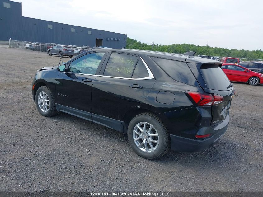 2023 Chevrolet Equinox VIN: 3GNAXUEG0PL147355 Lot: 12030143