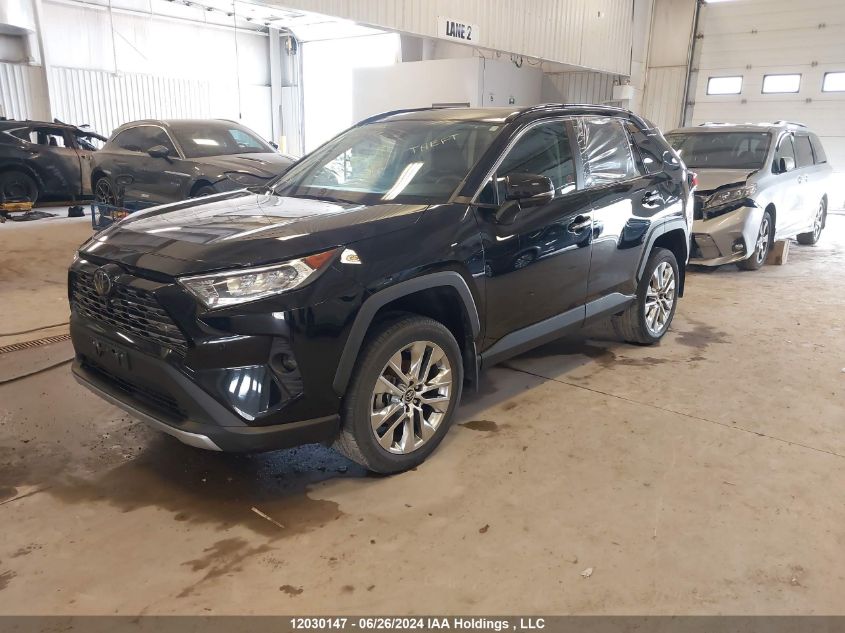 2020 Toyota Rav4 Limited VIN: 2T3D1RFV0LW114571 Lot: 12030147