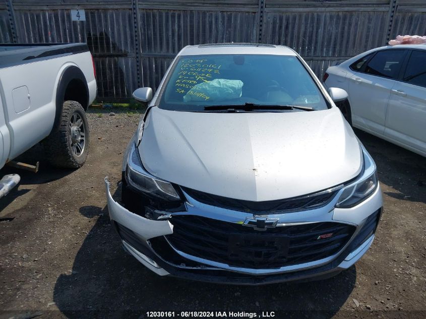 2019 Chevrolet Cruze VIN: 3G1BE6SM7KS611242 Lot: 12030161