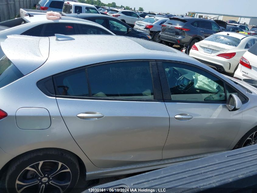 2019 Chevrolet Cruze VIN: 3G1BE6SM7KS611242 Lot: 12030161