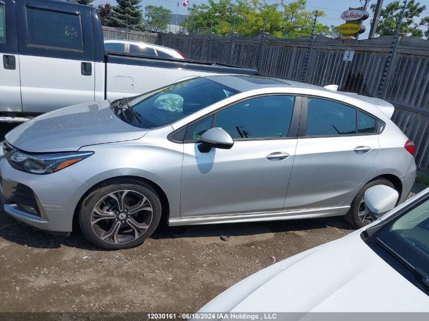 2019 Chevrolet Cruze VIN: 3G1BE6SM7KS611242 Lot: 12030161
