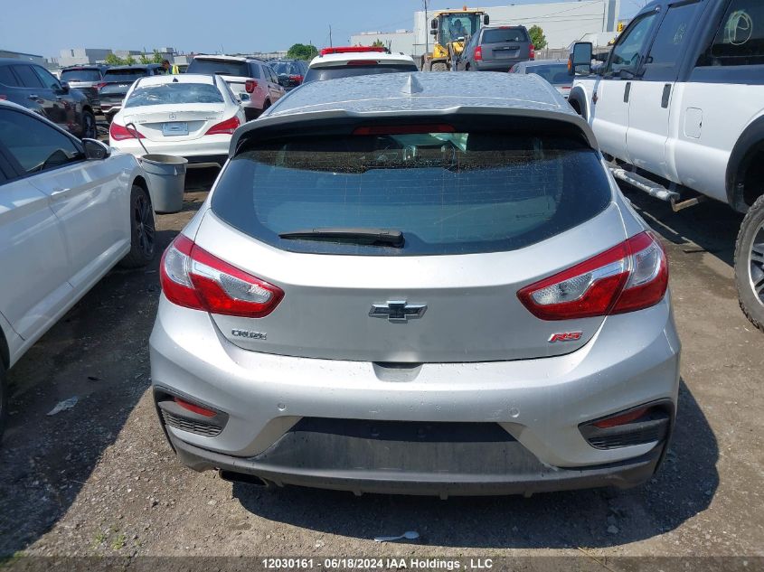 2019 Chevrolet Cruze VIN: 3G1BE6SM7KS611242 Lot: 12030161