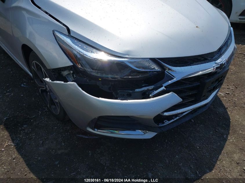 2019 Chevrolet Cruze VIN: 3G1BE6SM7KS611242 Lot: 12030161