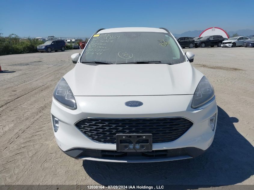 2021 Ford Escape Titanium VIN: 1FMCU9DZ5MUA09267 Lot: 12030164