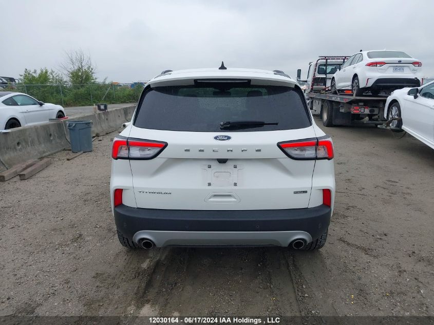 2021 Ford Escape Titanium VIN: 1FMCU9DZ5MUA09267 Lot: 12030164