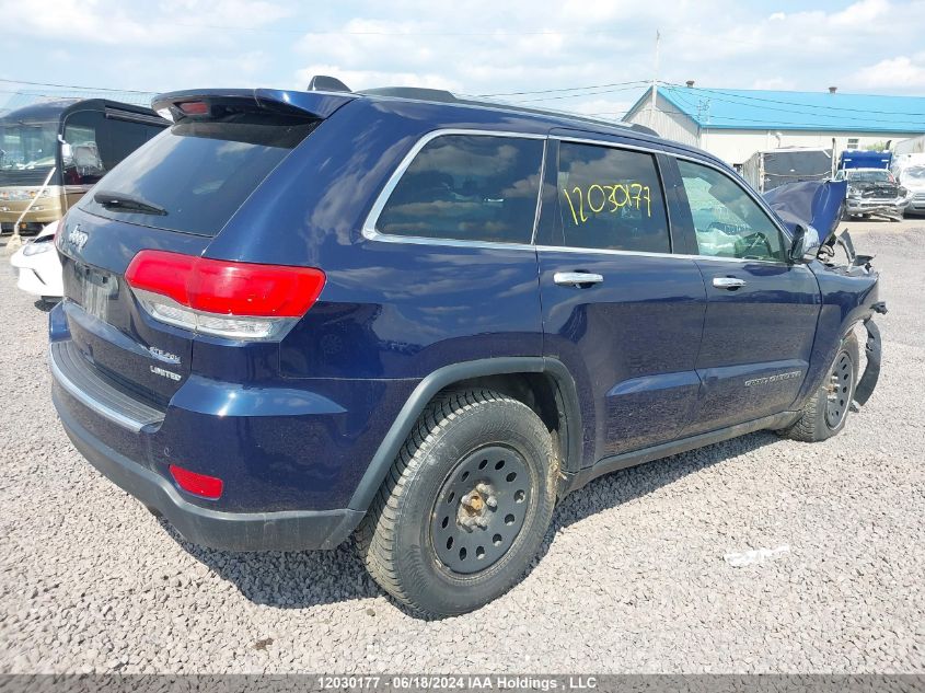 2017 Jeep Grand Cherokee Limited VIN: 1C4RJFBG1HC791148 Lot: 12030177