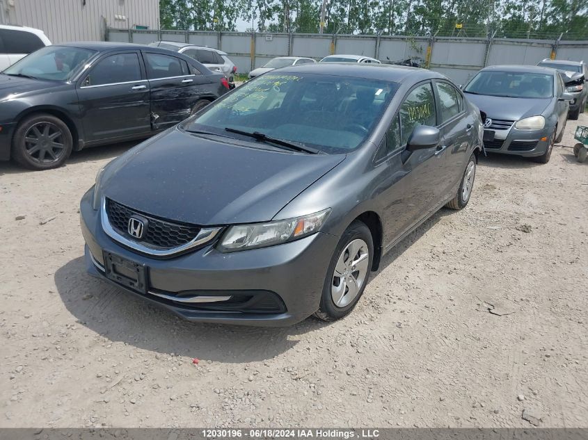 2013 Honda Civic Sdn VIN: 2HGFB2F48DH045975 Lot: 12030196